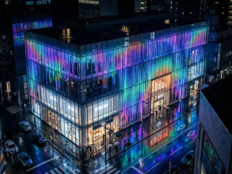 Smart-façade-lighting-with-SMD-panels